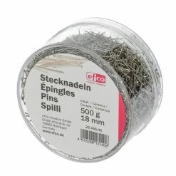 De gros 😀 Efco Outils Divers Boite De 500 Gr épingles En Fer Nickelé, 18 Mm, Env. 9000 Pièces Pour Paillettes 🔥 -Matériel loisirs Soldes unnamed file 1018