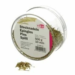 Le moins cher 🔔 Efco Outils Divers Boite De 500 Gr épingles En Fer Doré, 10 Mm, Env. 12000 Pièces Pour Paillettes 🎉