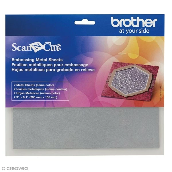 Top 10 😉 Brother Accessoires ScanNcut Feuilles Grises Métallisées Pour Embossage ScanNCut - 20 X 15,5 Cm - 2 Pcs 🤩 3 Top 10 😉 Brother Accessoires ScanNcut Feuilles Grises Métallisées Pour Embossage ScanNCut - 20 X 15,5 Cm - 2 Pcs 🤩