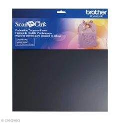 Acheter ⌛ Brother Accessoires ScanNcut Feuilles De Modèles D'embossage - 30,5 X 30,5 Cm - 3 Pcs ❤️