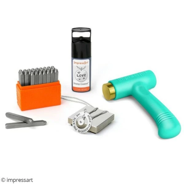 Le moins cher 🌟 ImpressArt Tampons Poinçons ImpressArt Set Tampons Chiffres Pour Gravure Sur Métal - Newsprint - 9 Pcs 🤩 4 Le moins cher 🌟 ImpressArt Tampons Poinçons ImpressArt Set Tampons Chiffres Pour Gravure Sur Métal - Newsprint - 9 Pcs 🤩 – Image 2