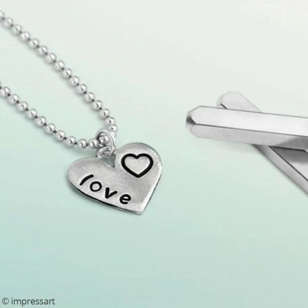 Le moins cher 🌟 ImpressArt Tampons Poinçons ImpressArt Set Tampons Chiffres Pour Gravure Sur Métal - Newsprint - 9 Pcs 🤩 5 Le moins cher 🌟 ImpressArt Tampons Poinçons ImpressArt Set Tampons Chiffres Pour Gravure Sur Métal - Newsprint - 9 Pcs 🤩 – Image 3