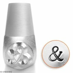 Matériel loisirs Soldes 5 Vente flash 😀 ImpressArt Tampons Poinçons ImpressArt Tampon Poinçon Pour Gravure Métal - Esperluette - 6 Mm 💯