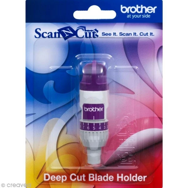 Offres 😉 Brother Accessoires ScanNcut Accessoire Scan'n'cut - Support à Lame De Découpe Profonde (sans La Lame) 🌟 3 Offres 😉 Brother Accessoires ScanNcut Accessoire Scan'n'cut - Support à Lame De Découpe Profonde (sans La Lame) 🌟