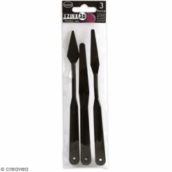 Meilleure affaire ⭐ Aladine Outils Divers Set De Spatules Pour Pâte De Texture 3D - 3 Pcs ✨