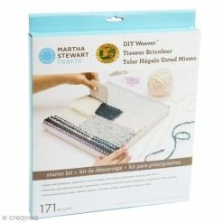 Nouveau 🔔 Métier à Tisser Modulable Martha Stewart - 171 Pcs 🔔