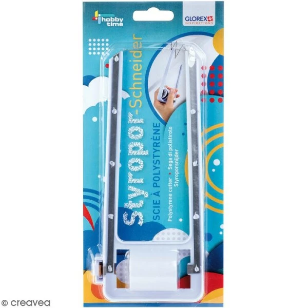 Meilleure affaire 👏 Hobby Time Outils Divers Scie à Polystyrène - 21 X 8 Cm ⭐ 3 Meilleure affaire 👏 Hobby Time Outils Divers Scie à Polystyrène - 21 X 8 Cm ⭐