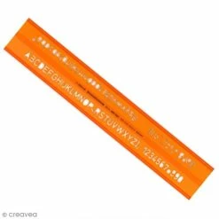 Remise ⌛ Accessoires Pour Dessin Technique Règle Trace-lettre Et Chiffre StandardGraph - 37 X 6 Cm 🤩