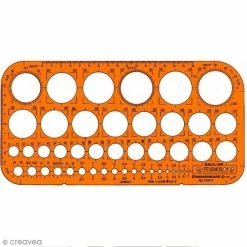 Remise 😍 Accessoires Pour Dessin Technique Règle Trace-cercle StandardGraph - 26 X 13 Cm 😉