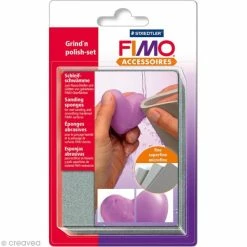 Remise ✔️ Outil Modelage Eponge Abrasive Pour Fimo X3 ⌛