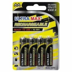 De gros 🌟 Piles Pile Rechargeable Aa Lr6 X4 - Ultra Max ❤️