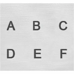 Top 10 🤩 ImpressArt Tampons Poinçons ImpressArt Set Tampons Alphabet Majuscule Pour Gravure Sur Métal - Helvetica - 27 Pcs ✨ -Matériel loisirs Soldes unnamed file 34