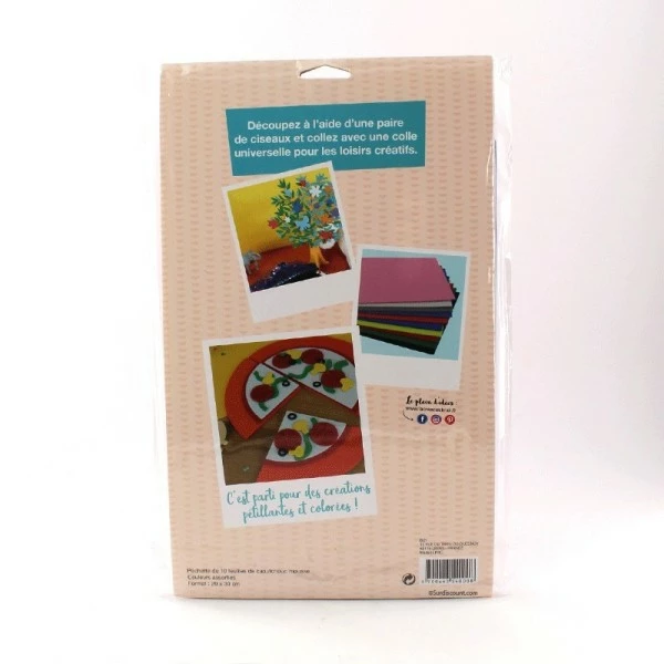 Le moins cher 👏 Outils Divers 10 Feuilles Mousse 20X30Cm Couleurs Assorties Ctop 4000 🔔 4 Le moins cher 👏 Outils Divers 10 Feuilles Mousse 20X30Cm Couleurs Assorties Ctop 4000 🔔 – Image 2