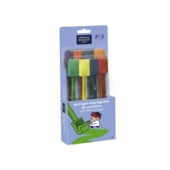 Sortie ⌛ Outils Divers Lot De 8 éponges Imprégnées De Peinture - Lefranc & Bourgeois 👍