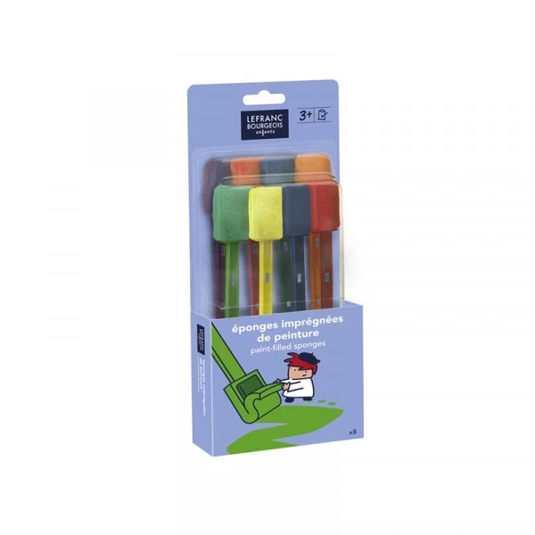 Sortie ⌛ Outils Divers Lot De 8 éponges Imprégnées De Peinture - Lefranc & Bourgeois 👍 3 Sortie ⌛ Outils Divers Lot De 8 éponges Imprégnées De Peinture - Lefranc & Bourgeois 👍