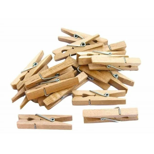 Sortie ✔️ Outils Divers Sachet De 50 Mini Pinces En Bois Naturel 2,5 Cm - Ctop ✔️ 3 Sortie ✔️ Outils Divers Sachet De 50 Mini Pinces En Bois Naturel 2,5 Cm - Ctop ✔️
