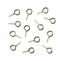 Vente flash 🔥 Outils Divers 50 Pitons A Visser Argentes 5 X 10 Mm - Ctop 🧨