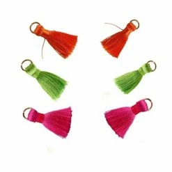 Meilleur prix 🎁 Outils Divers 6 Mini Pompons Coton Assortis Fluo 3 Cm - Ctop 🔔