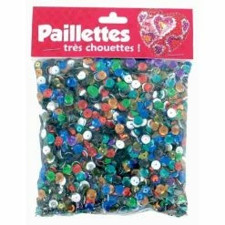 Offres ✨ Outils Divers Sachet De Paillettes Multicolores Assorties 6 Mm - Ctop ❤️