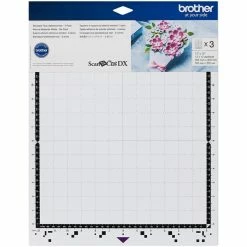 Le moins cher 🧨 Brother Accessoires ScanNcut Support Adhésif Pour Scan'n'Cut SDX - 30,5 X 30,5 Cm - 3 Pcs ✨