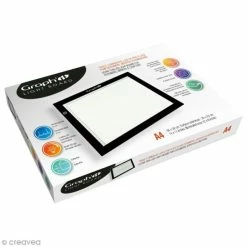 Promo 🌟 Table Lumineuse Ultra Plate - GRAPH'IT Light Board - 23 X 30 Cm 😍