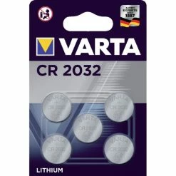 De gros ✔️ Varta Piles Pile Bouton Au Lithium ''Electronics'' CR2032, Pack De 5 ✨