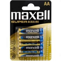 Grosses soldes 🧨 4 Piles AA LR6 Maxell Super Alkaline 👏