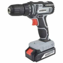 Le moins cher ✔️ BRUDER MANNESMANN Perceuses Visseuses Perceuse-visseuse Sans Fil, 20 Volt, 2 Batteries 😉