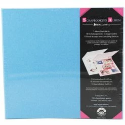 Acheter 👍 Outils Divers Album Scrapbooking 21 X 22.5Cm Bleu - Exacompta 🥰