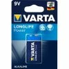 Meilleure vente 👏 Varta Outils Divers Pile Alcaline ''LONGLIFE Power'', 9V 😍