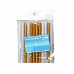 Tout neuf ⌛ Czech Beads Exclusive Outils Divers 12 Pièces Bâtons De Colle Transparents Thermofusibles Pour Pistolet À Colle, Clair, Artisanat," Or E 🎁