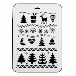 Top 10 🥰 Czech Beads Exclusive Outils Divers Pochoir En Plastique "Scandinave" 22x31 Cm, Artisanat, Décoration Murale De La Maison Peinture En Pl 🥰