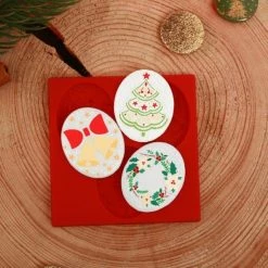 Meilleur prix 🤩 Czech Beads Exclusive Outils Divers Moule Silicone "camées De Noël, Dos Plat," 8x8 Cm, Cabochons, Noël, Savon, Résine Uv, Pâte Polymère, 🎁 8 Meilleur prix 🤩 Czech Beads Exclusive Outils Divers Moule Silicone "camées De Noël, Dos Plat," 8x8 Cm, Cabochons, Noël, Savon, Résine Uv, Pâte Polymère, 🎁 -Matériel loisirs Soldes unnamed file 697