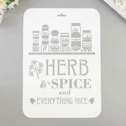 Offres 👏 Czech Beads Exclusive Outils Divers "Herb épices" Pochoir 22x31 Cm, Police, Cookies, Fichier Coupé, Artisanat, Décoration Murale De La M 🤩 6 Offres 👏 Czech Beads Exclusive Outils Divers "Herb épices" Pochoir 22x31 Cm, Police, Cookies, Fichier Coupé, Artisanat, Décoration Murale De La M 🤩 -Matériel loisirs Soldes unnamed file 704