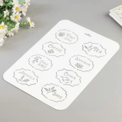 Meilleure affaire ⌛ Czech Beads Exclusive Outils Divers Pochoir "épices 4" 22x31 Cm, Vinyle, Police, Cookies, Fichier Coupé, Artisanat, Décoration Murale De ❤️ 7 Meilleure affaire ⌛ Czech Beads Exclusive Outils Divers Pochoir "épices 4" 22x31 Cm, Vinyle, Police, Cookies, Fichier Coupé, Artisanat, Décoration Murale De ❤️ -Matériel loisirs Soldes unnamed file 711