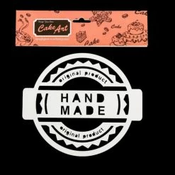 Tout neuf ✔️ Czech Beads Exclusive Outils Divers Pochoir En Plastique Rond "fait à La Main" D = 14 Cm, Police, Fichier Coupé, Artisanat, Décoration M 🎉 -Matériel loisirs Soldes unnamed file 723