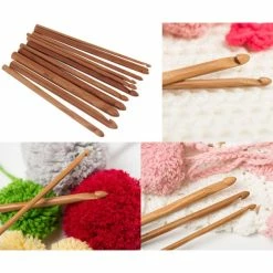Les meilleures critiques de 🎁 Czech Beads Exclusive Outils Divers Bambou Naturel 12 Tailles De Jeu En Bois, Poignée Crochet Crochets 3mm-10mm à Tricoter Outil De Tail 🤩