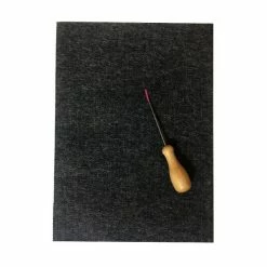 Nouveau ⌛ Efco Outils Divers Set De Feutrage Avec Un Tapis En Feutre De 18x25cmx 9mm Et Une Aiguille Avec Manche En Bois De 110mm 🧨