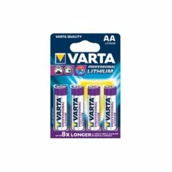 Coupon 👏 Varta Blister De 4 Piles Professional Lithium Mignon (AA) 2900mAh ✨
