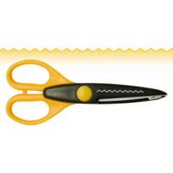 Grosses soldes 💯 Efco Outils Divers Ciseau Cranteur De Scrapbooking, Découpe Fantaisie ZigZag, Long. 16 Cm 🛒