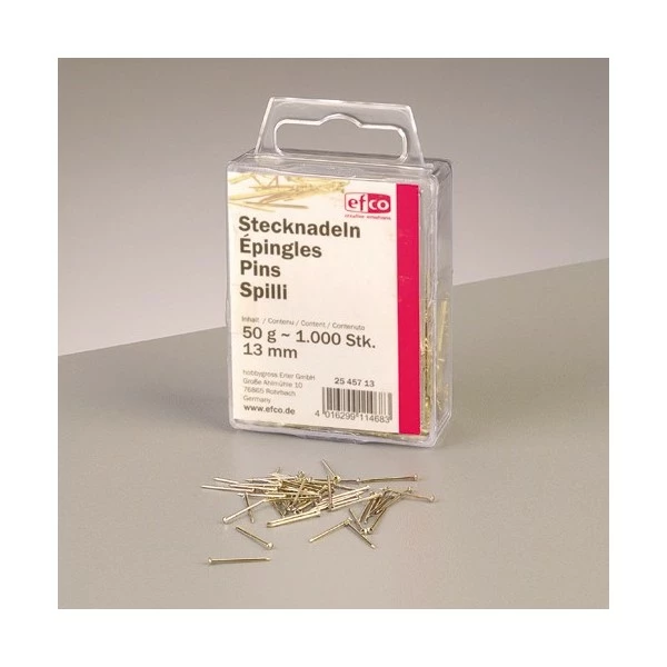 Offres 🤩 Efco Outils Divers Boite De 50 Gr épingles En Fer Doré, 10 Mm, Env. 1200 Pièces Pour Paillettes 🥰 3 Offres 🤩 Efco Outils Divers Boite De 50 Gr épingles En Fer Doré, 10 Mm, Env. 1200 Pièces Pour Paillettes 🥰