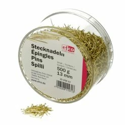 Meilleure vente 😍 Efco Outils Divers Boite De 500 Gr épingles En Fer Doré, 13 Mm, Env. 10000 Pièces Pour Paillettes 😉