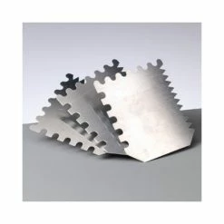 Offres ⭐ Efco Outils Divers Lot De 2 Spatules Crantées, 6 Cm X 7 Cm, En Métal, Pour Des Effets Structurés En Pâte Et Peinture 😀
