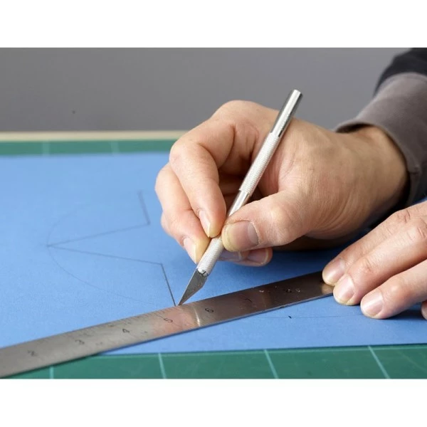 Grosses soldes 🌟 Efco Outils Divers Couteau De Précision, Scalpel Avec 6 Lames Et Capuchon, Coupe Papier Scrapbooking ⌛ 5 Grosses soldes 🌟 Efco Outils Divers Couteau De Précision, Scalpel Avec 6 Lames Et Capuchon, Coupe Papier Scrapbooking ⌛ – Image 3